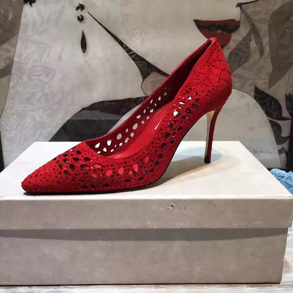 16AW ジミーチュウスーパーコピー Jimmy Choo★ROMY 60 Red ROMY60TEK